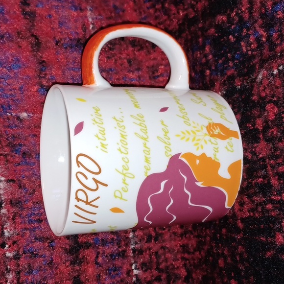 2pc virgo fuchsia drinkware set (011024A). - Picture 2 of 12